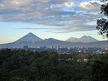 Guatemala City est la plus grande ville d'Amérique centrale.