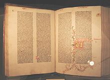 Gutenbergo atspausdinta Biblija