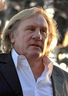 Gérard Depardieu la Festivalul de Film de la Cannes în 2010