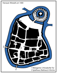 Hanau around 1400