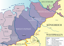 The "Hanseatic Departments" existed from 1811 to 1813