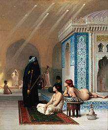 Jean-Léon Gérôme'o baseinas hareme, apie 1876 m.