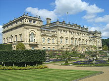 La Casa Harewood es realmente un palacio.  