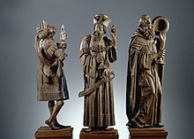 Magi, oak wood, c. 1490, Germanic National Museum in Nuremberg