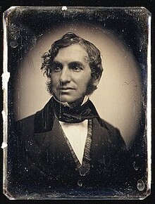 Fotografia de la începutul vieții lui Henry Wadsworth Longfellow.
