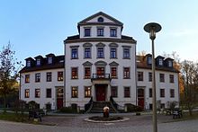 The "Herrenhaus" of the Bernhard spinning mill in Chemnitz-Harthau, built in 1806/07 according to a design by the architect Johann Traugott Lohse.