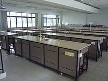 Laboratorium dydaktyczne w Singapurze