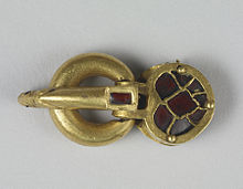 Hunnic shoe buckle, 4th century.