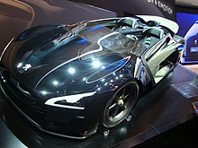 Electric sports car Peugeot EX1
