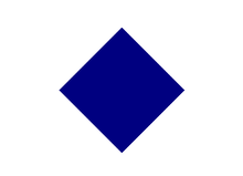 Vlag van de 3e divisie van het leger van de Unie, III Corps  