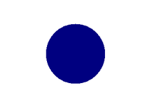 Vlag van de 3e divisie van het leger van de Unie, I Corps  