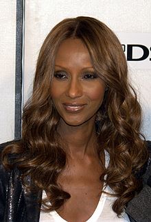 Iman en abril de 2009  