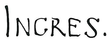 Signature of the artist