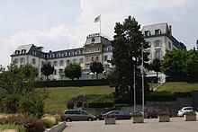 The headquarters of the International Committee of the Red Cross (ICRC) in Geneva