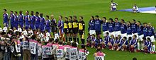 France and Italy before the final of the EM 2000