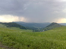 Landscape in the province of Tawush near the villages of Izakar and Nawur
