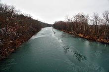 Rio James perto de Springfield, Missouri,EUA