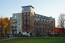 The residential and commercial building "Janssen-Fabrik", a converted industrial monument