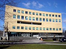 Jubilee Hall på campus.