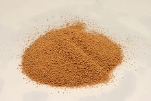 Powder for instant coffee