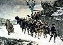 The body of Charles XII is transferredG . Cederström Krusenberg, 1884