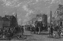 Kilmarnock Cross în 1849.