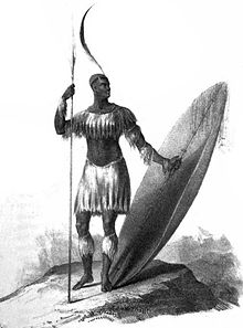 Die einzige bekannte Zeichnung von Shaka.