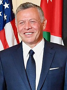 Re Abdullah II di Giordania che è il capo di stato dal 1999.