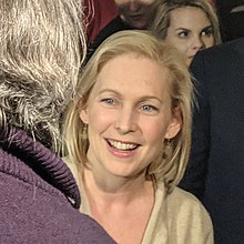 Gillibrand-Kampagne in New Hampshire im Februar 2019