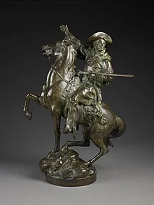 Patung perunggu Kit Carson karya Frederick William MacMonnies, 1906