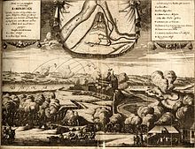 The Shelling of Kokenhusen Castle in Livonia by Saxon Troops (Autumn 1700); Contemporary Print