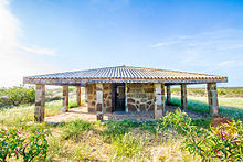 Nationalmuseerne i Kenyas Koobi Fora Museum, Sibiloi National Park.  