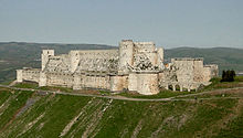 Baibars erobrede Krak des Chevaliers i Syrien fra Hospitalerridderne i 1271.
