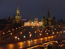 Kremlin by night