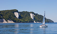 Jasmund National Park with the famous chalk cliff Königsstuhl