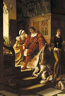 Edmund Leighton'dan "Görev"