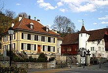 Naujoji Burghalde ir Senoji Burghalde Lenzburge