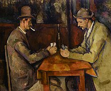 Paul Cézanne: Kartų žaidėjai 1894-1895 m.