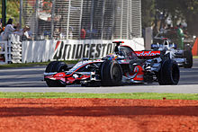 Hamilton hat das erste Rennen von 2008 in Melbourne gewonnen.