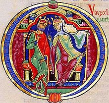 Illustration from the 12th century
