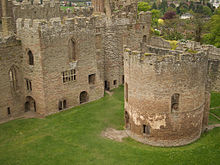 The 14th century Parade Bedroom Block and the 12th century St. Mary Magdalene Chapel.