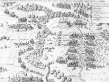 Contemporary depiction of the Battle of Lutter