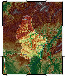 Relief map