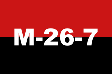 Bandiera del Movimento del 26 luglio