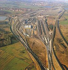 Maschen marshalling yard 1977