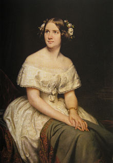 Soprano Jenny Lindby Alman ressam Eduard Magnus, 1862