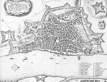 Mainz - Excerpt from the Topographia Hassiae by Matthäus Merian the Younger 1655