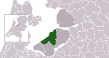 Poloha města Lelystad