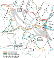 Encirclement of the 6th Army by Soviet forces