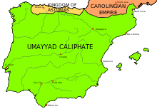 The province of al-Andalus in 720